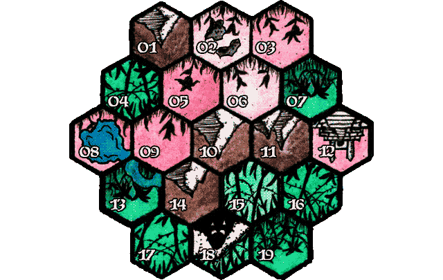 The White Jungle Map